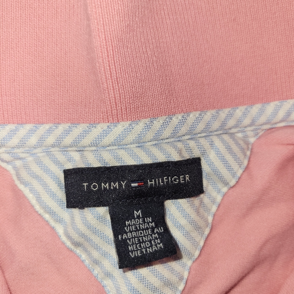 Tommy Hilfiger Pink Sleeveless Polo